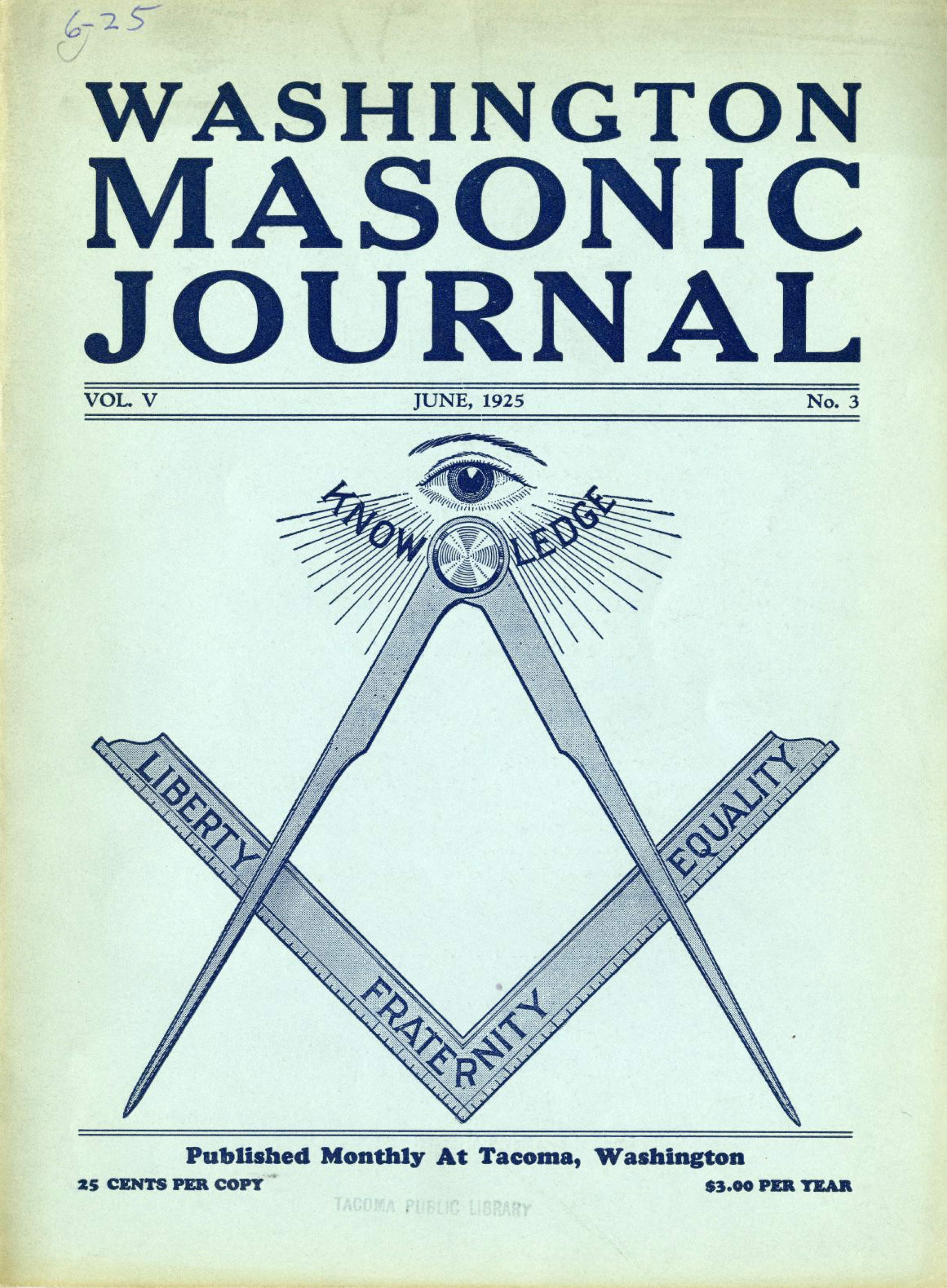 · Washington Masonic Journal, 1925/06, 